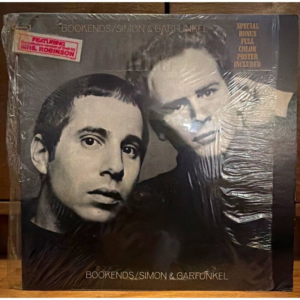 Columbia Simon & Garfunkel Bookends 12" Stereo Vinyl LP Poster KCS 9529
